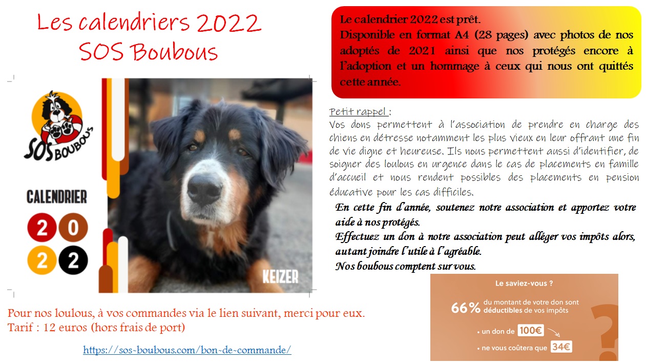 Calendrier 2022
